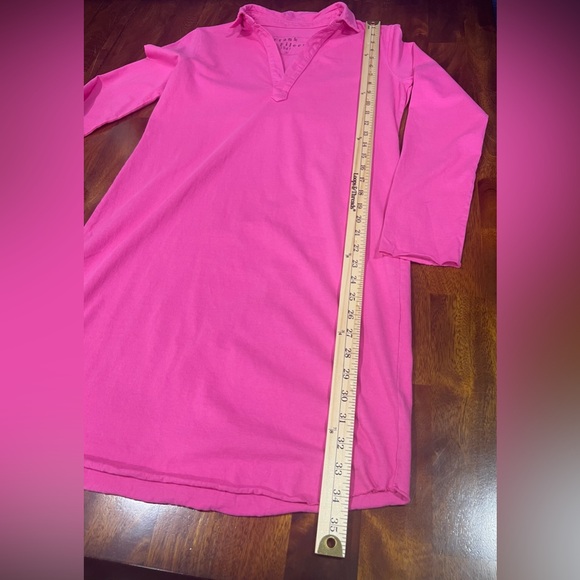 Frank & Eileen | Nicole Henley Dress | Rose Pink Heritage Jersey | Small - Picture 7 of 7